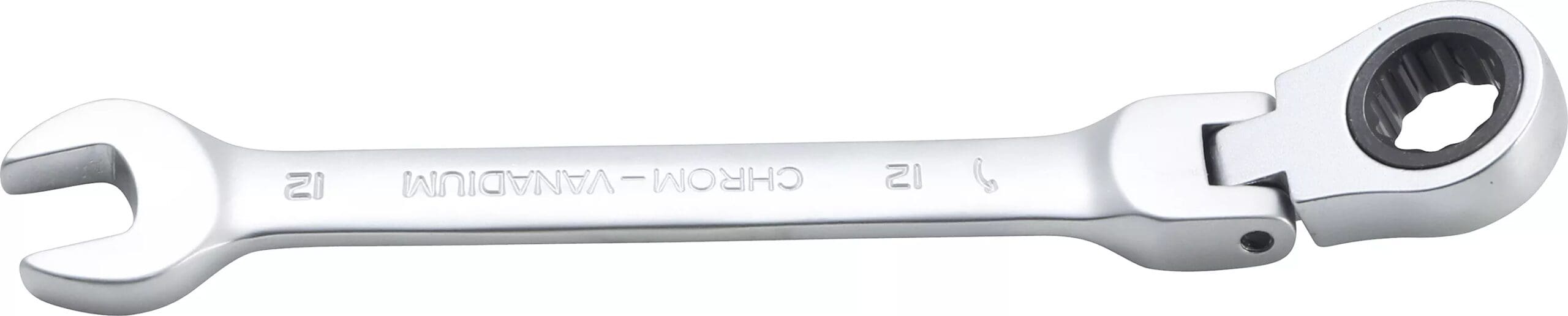 BGS technic Clé mixte à cliquet | à couder | 12 mm