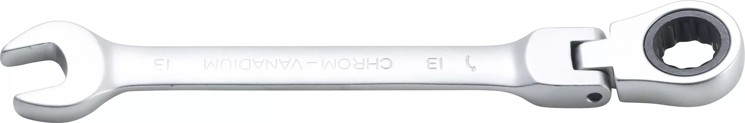 BGS technic Clé mixte à cliquet | à couder | 13 mm