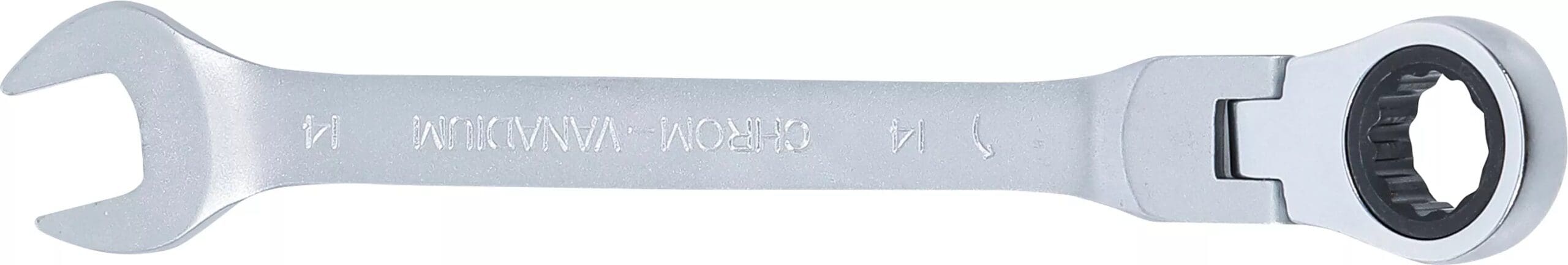 BGS technic Clé mixte à cliquet | à couder | 14 mm BGS technic Clé mixte à cliquet | à couder | 14 mm