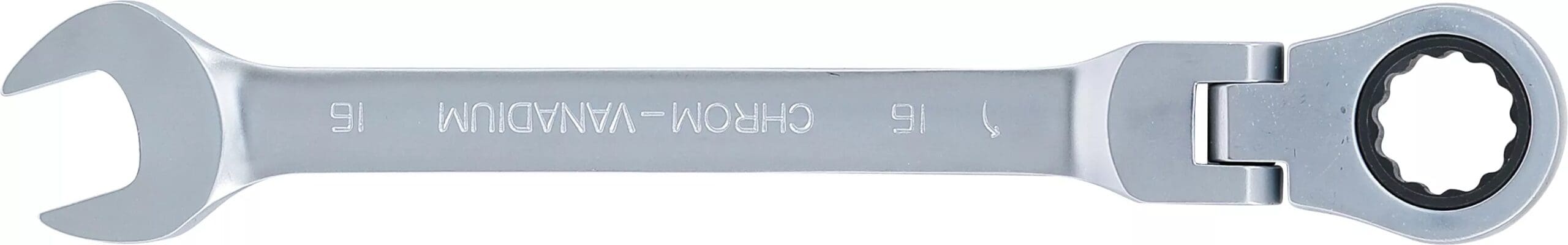 BGS technic Clé mixte à cliquet | à couder | 16 mm BGS technic Clé mixte à cliquet | à couder | 16 mm