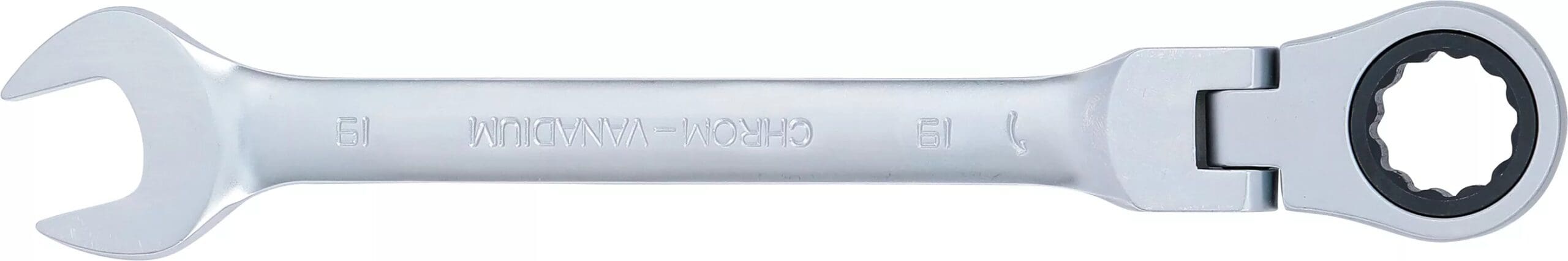 BGS technic Clé mixte à cliquet | à couder | 19 mm BGS technic Clé mixte à cliquet | à couder | 19 mm