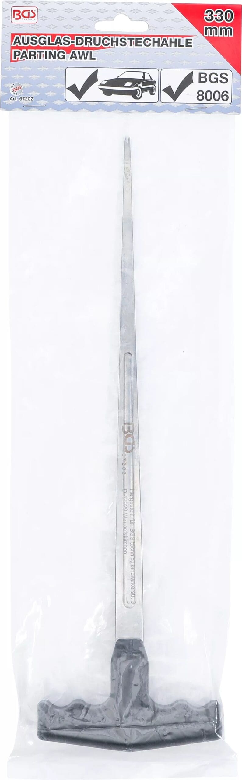 BGS technic Pointe alène pour passage de fil découpe pare brise | 330 mm BGS technic Pointe alène pour passage de fil découpe pare brise | 330 mm