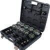 BGS technic Jeu d'extraction de roulements et de silenblocs | avec 4 vis | 24 pièces