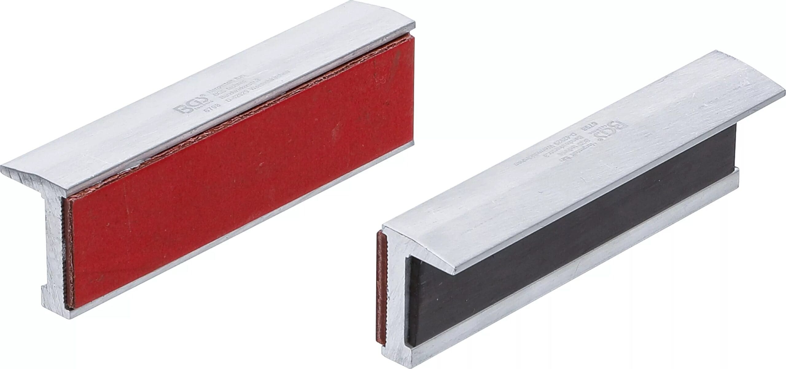 BGS technic Mors de protection pour étau | aluminium | largeur 100 mm | 2 pièces