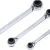 BGS technic Jeu de clés à cliquet | 4-en-1 | 8 x 9 - 18 x 19 mm