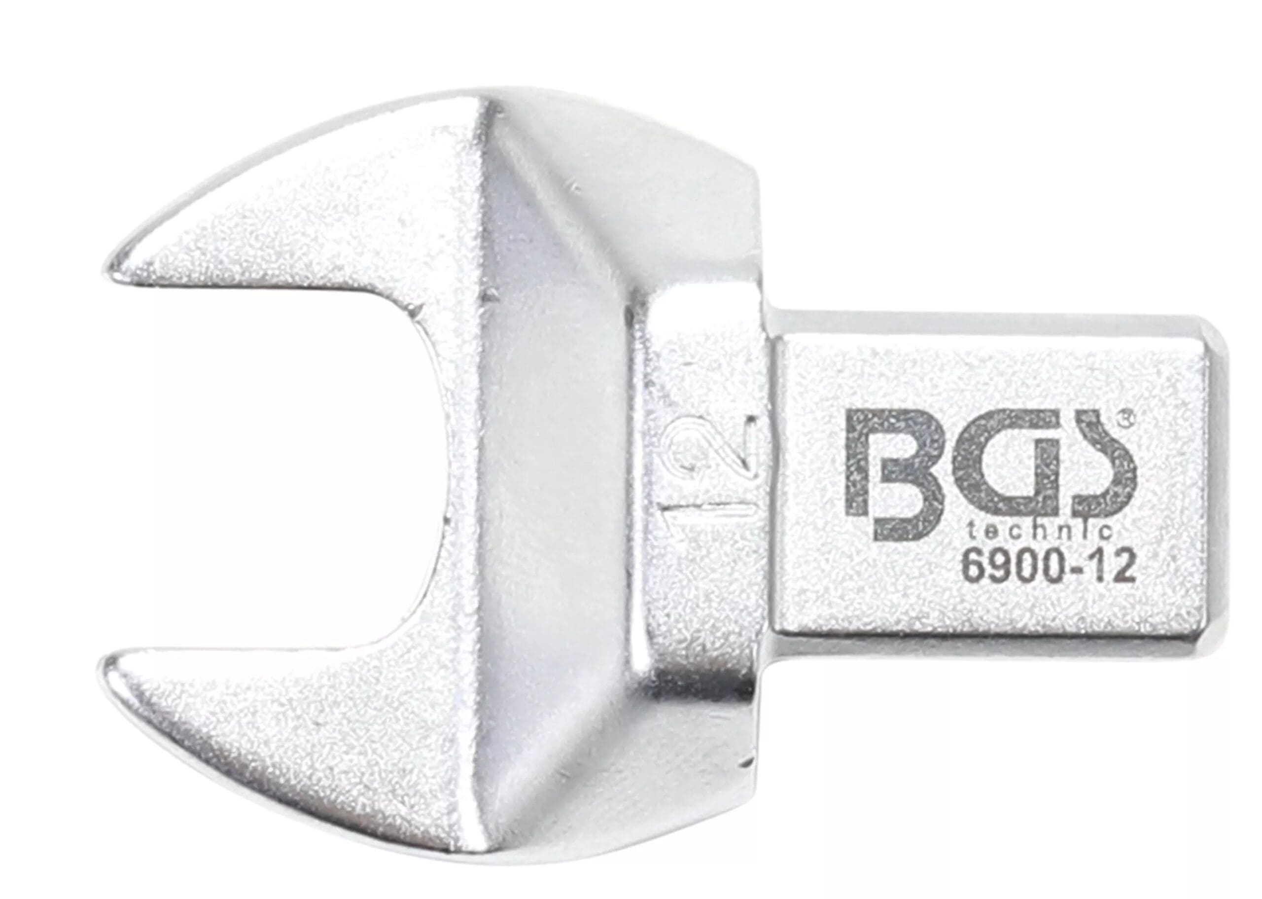 BGS technic Clé plate | 12 mm | Empreinte 9 x 12 mm