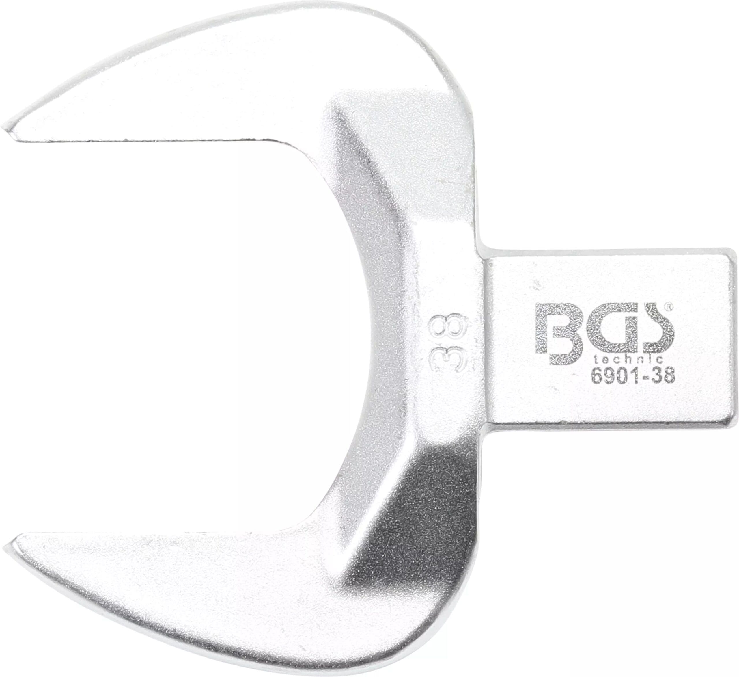 BGS technic Clé plate | 38 mm | Empreinte 14 x 18 mm