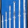 BGS technic Jeu de clés à œil doubles profil E | extra long | E6 x E7 - E22 x E24 | 6 pièces