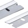BGS technic Lames de grattoir de rechange | Acier | pour art. 70911 | 5 pièces
