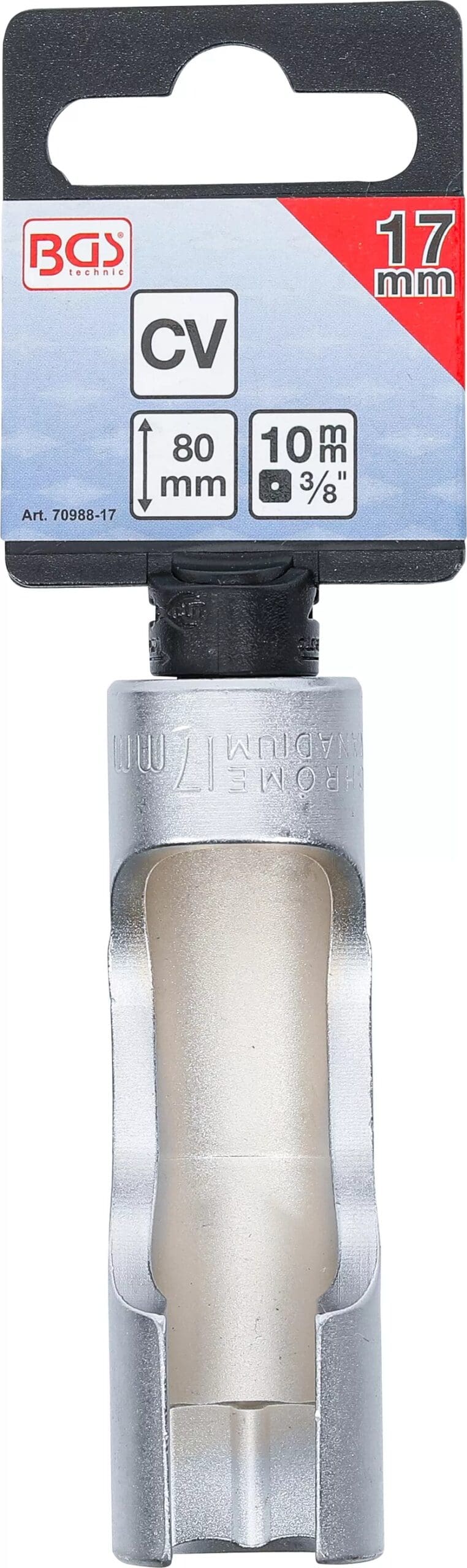 fendues | 10 mm (3/8") | 17 mm fendues | 10 mm (3/8") | 17 mm