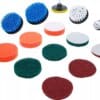 BGS technic Jeu de disques de polissage et ponçage et d’embouts à brosse | pour perceuses | 16 pcs.