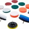 BGS technic Jeu de disques de polissage et ponçage et d’embouts à brosse | pour perceuses | 16 pcs.