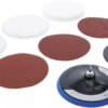 BGS technic Jeu de disques de polissage et ponçage | Ø 180 mm | 8 pièces