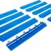 BGS technic Jeu d’éléments de bord de carreaux en plastique | système de clic | 400 x 55 x 15 mm | 10 pcs.