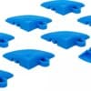 BGS technic Kit d’éléments d’angle de carreaux en plastique | système de clic | 57 x 57 x 18 mm | 10 pcs.