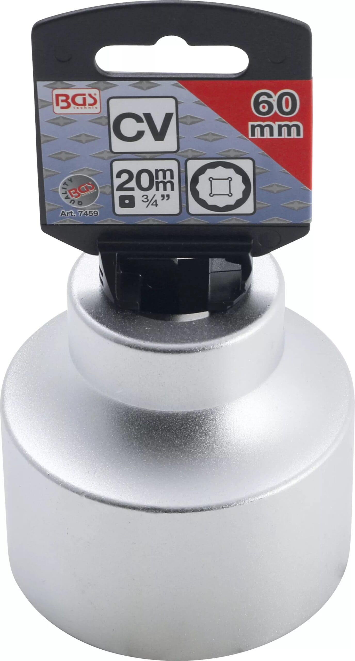 douze pans | 20 mm (3/4") | 60 mm douze pans | 20 mm (3/4") | 60 mm