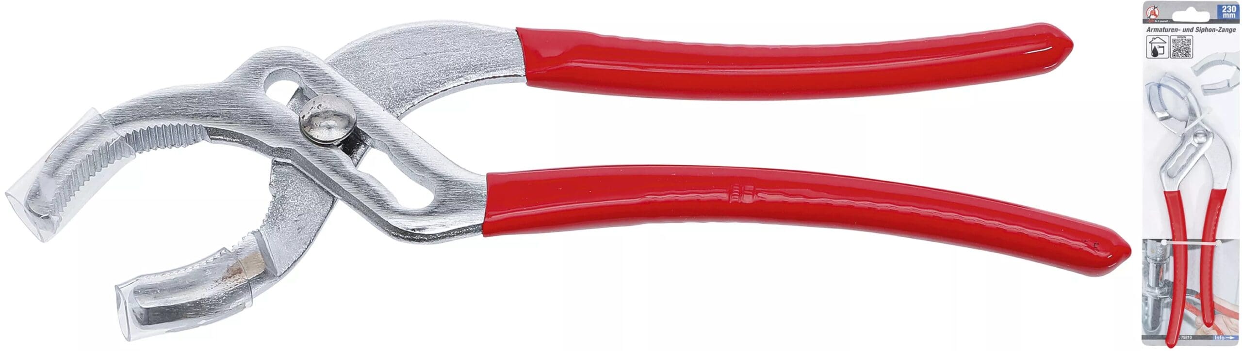 BGS technic Pince multiprise/pour raccords et siphons | 230 mm