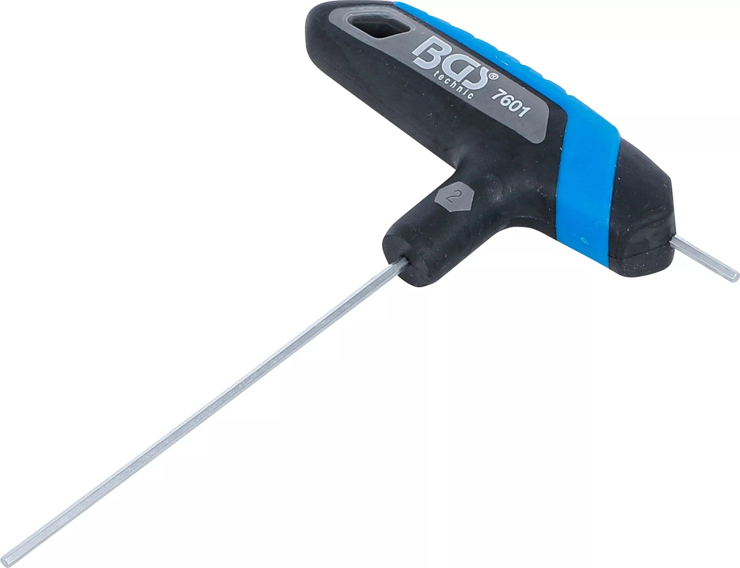 BGS technic Tournevis avec poignée en T | six pans femelle | 2 mm