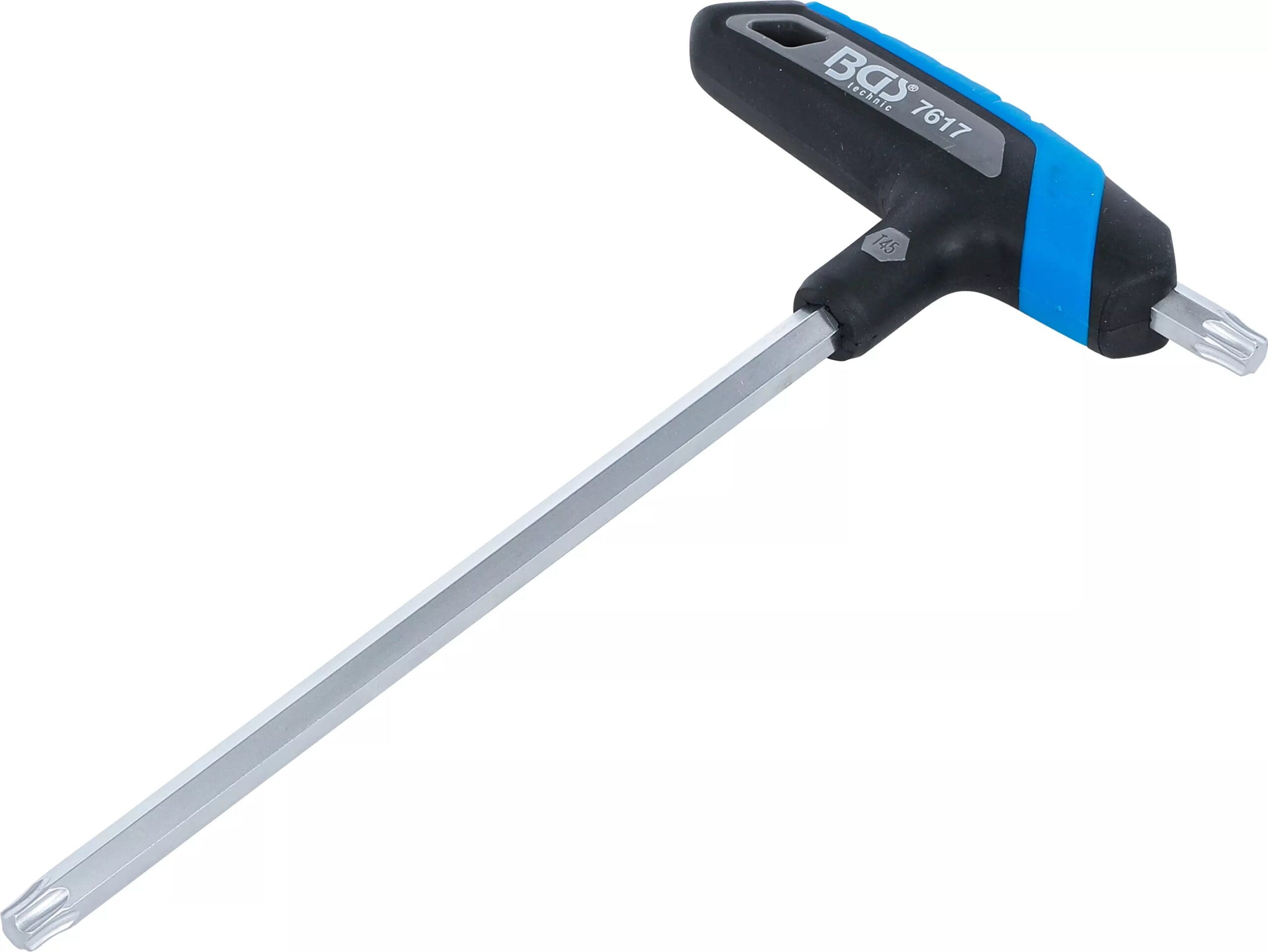 BGS technic Tournevis avec poignée en T | Profil T (pour Torx) | T45