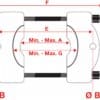 BGS technic Couteau arrache roulement à billes | 18 - 83 mm