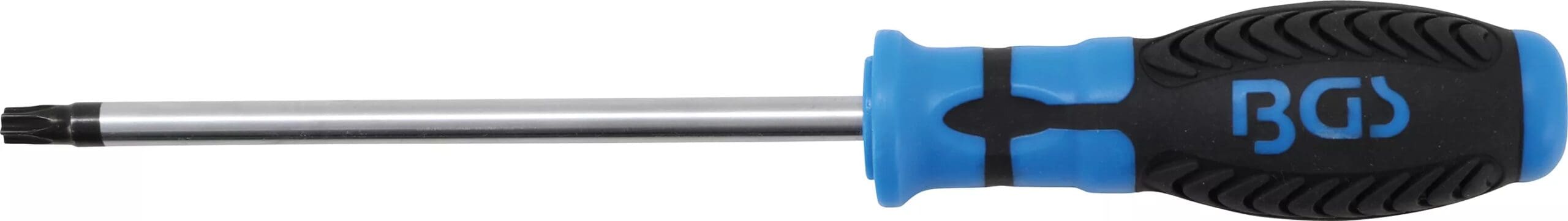 BGS technic Tournevis profil T (pour Torx) avec perçage T40 | longueur de la lame 150 mm