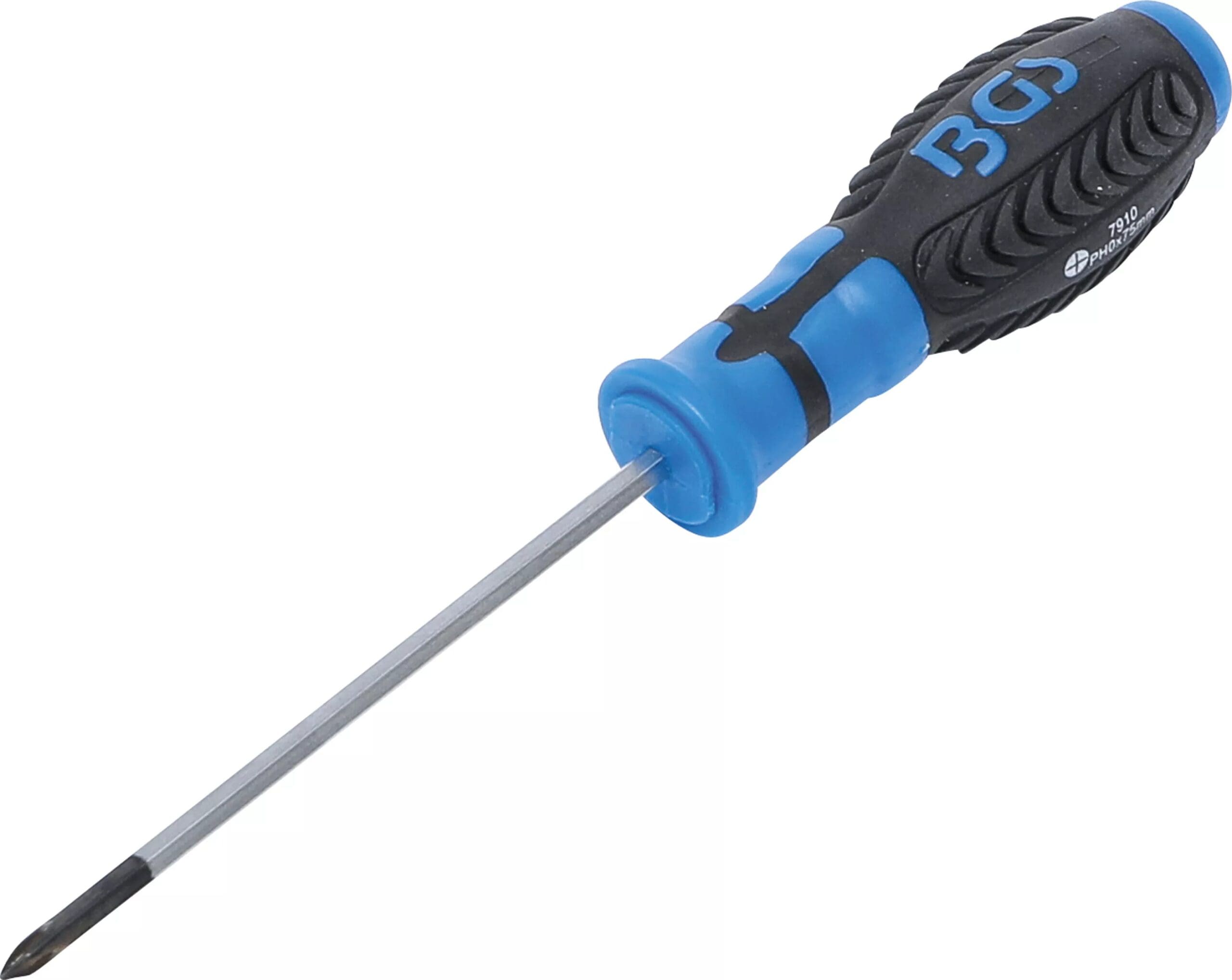 BGS technic Tournevis | cruciforme PH0 | longueur de la lame 75 mm