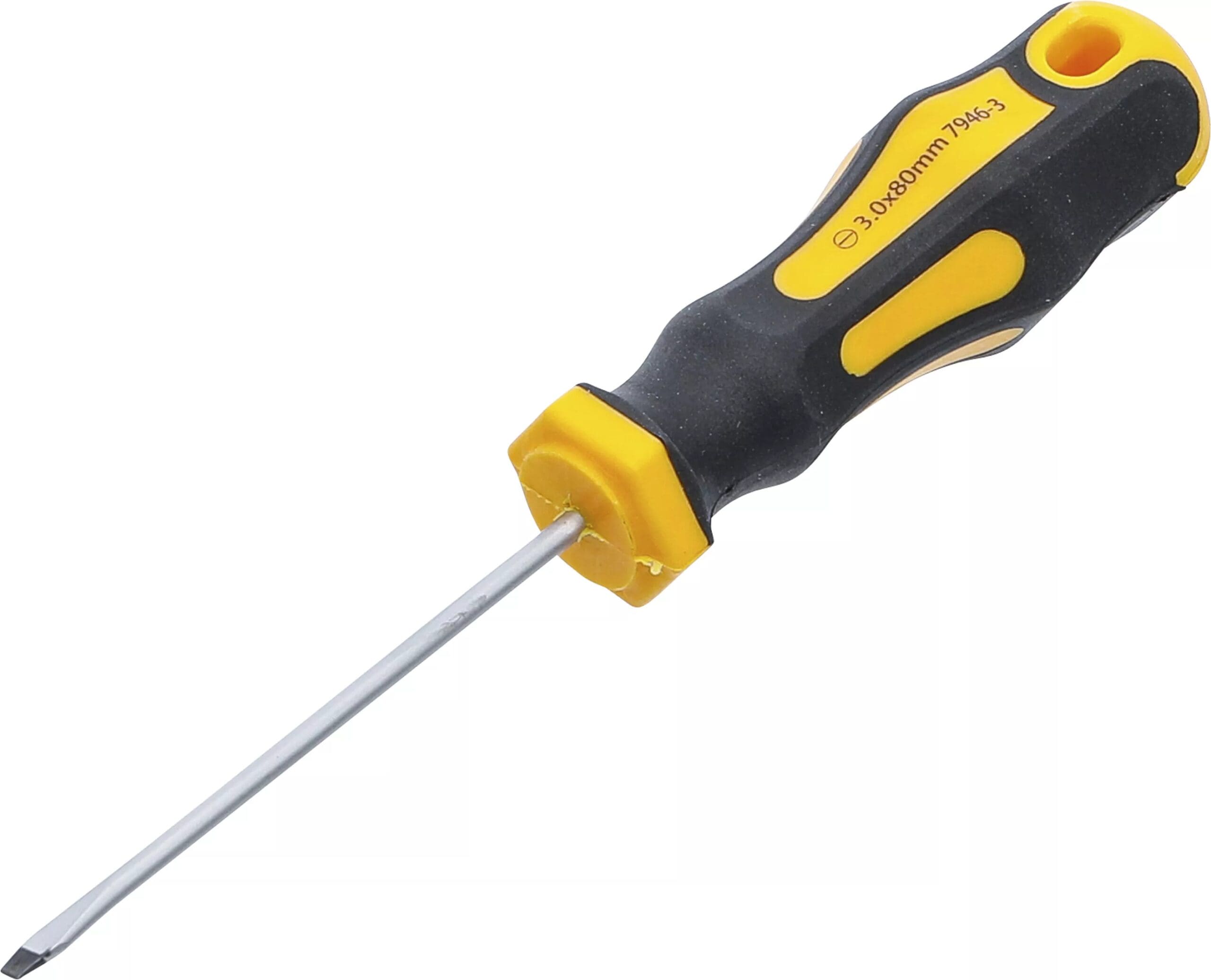 BGS technic Tournevis | fente 3 mm | longueur de la lame 80 mm