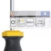 BGS technic Tournevis | fente 5 mm | longueur de la lame 100 mm