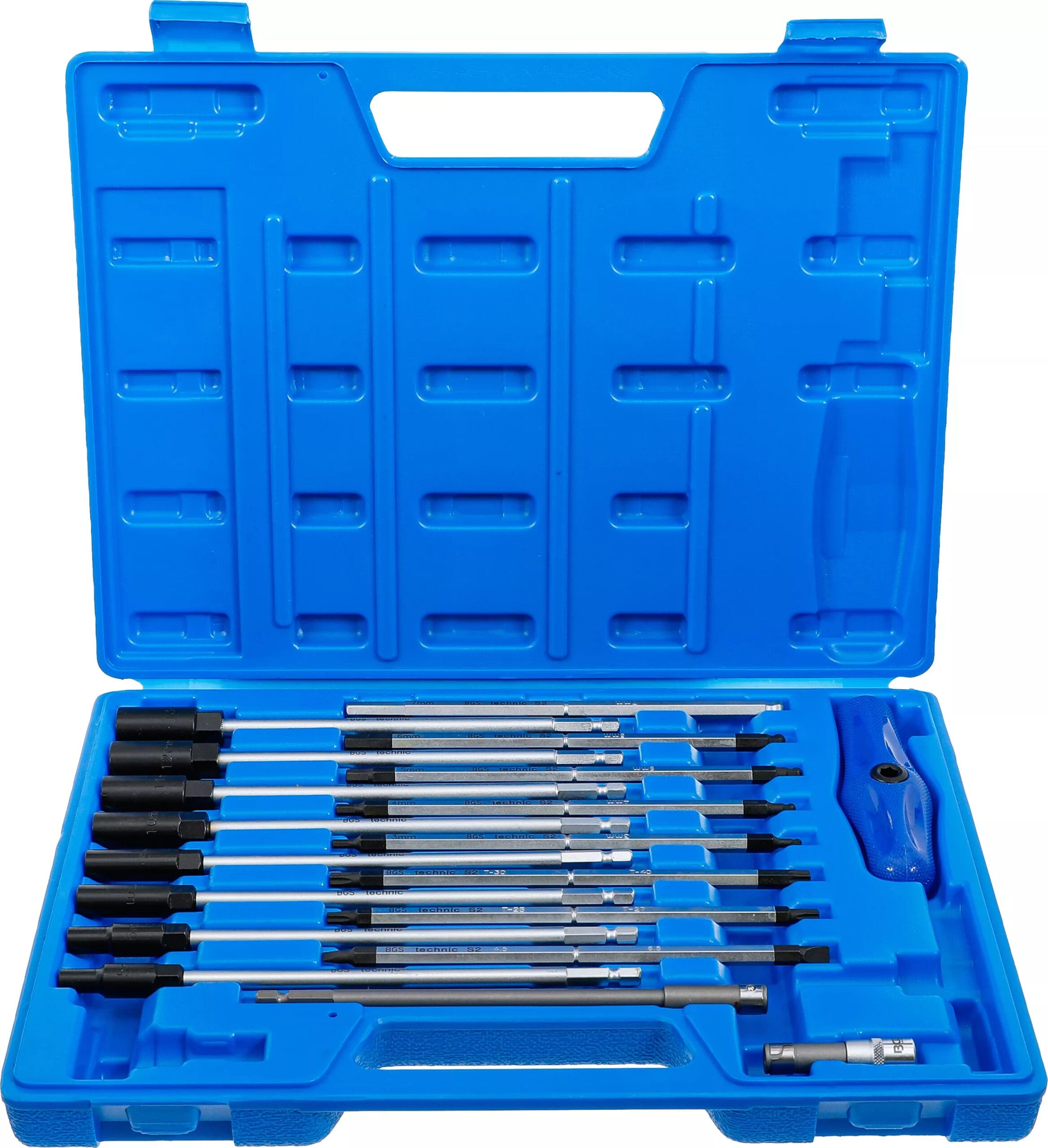 BGS technic Jeu de tournevis poignée spéciale T | 19 pièces
