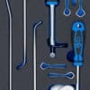 BGS technic Insert de servante d'atelier 1/3 : Kit de montage de pare-brise à joint + enjoliveur | 5 pièces