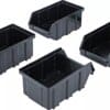 BGS technic Jeu de bacs à bec | avec rail d’accrochage | pour système mural | 4 pcs.