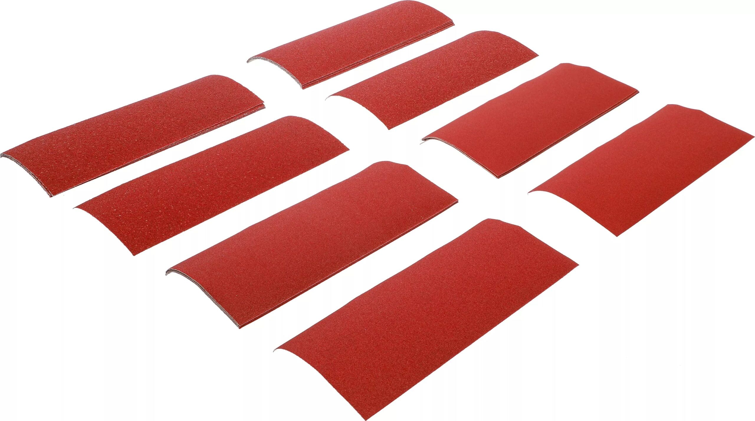 BGS technic Jeu de feuilles abrasives | ponceuse vibrante / cale à poncer | 93 x 230 mm | Cal. 60 - 180 | 25 pièces