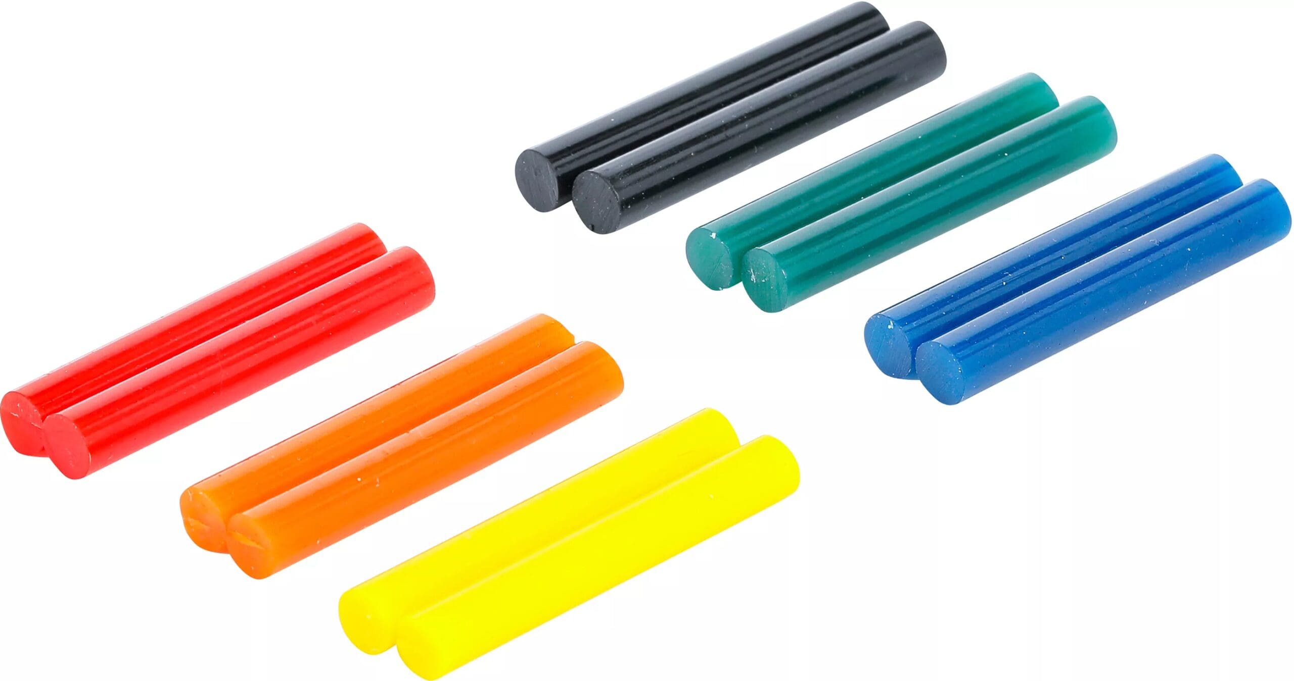 BGS technic Bâtonnets de colle chaude | multicolores | Ø 7