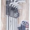 BGS technic Jeu de clés allen | longues | profil en T (pour Torx) | T10 - T50 | 9 pièces