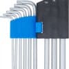 BGS technic Jeu de clés allen | Profil T (pour Torx) avec tête sphérique T10 - T50 | 9 pièces