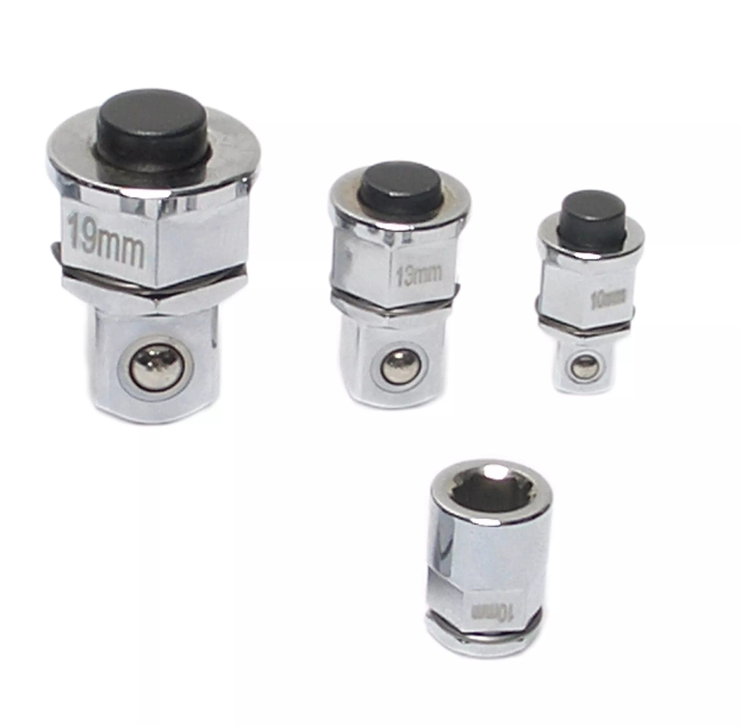 BGS technic Jeu d'adaptateurs industriels pour clé polygonales à cliquet | 4 pièces