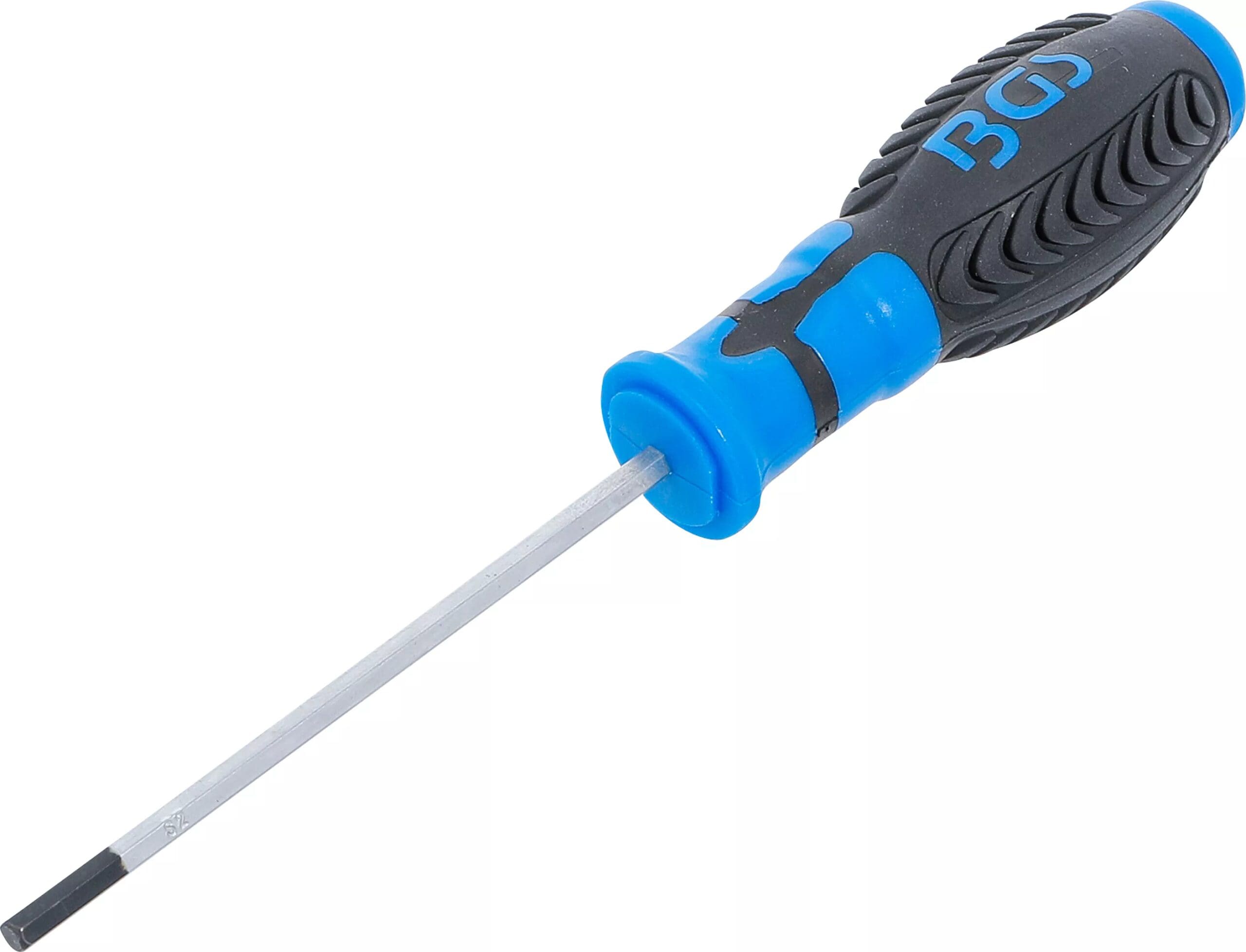BGS technic Tournevis | six pans intérieurs 4 mm | longueur de la lame 100 mm