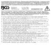 BGS technic Gants de rechange pour cabine de sablage à air comprimé | pour art. 8717
