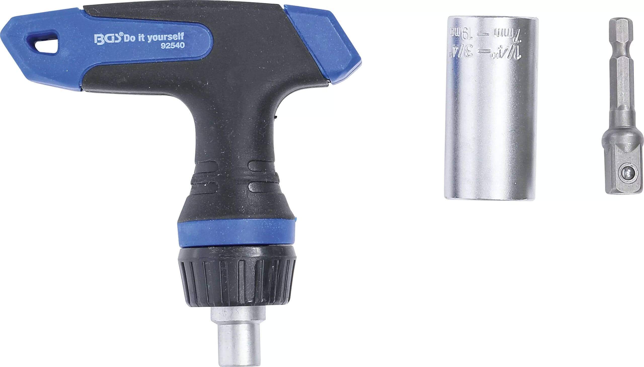 BGS technic Douilles universelles avec jeu d’adaptateurs | avec poignée T à cliquet | 3 pièces BGS technic Douilles universelles avec jeu d’adaptateurs | avec poignée T à cliquet | 3 pièces