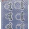 BGS technic Assortiment de colliers de tuyau | Ø 6 - 16 mm | 30 pièces