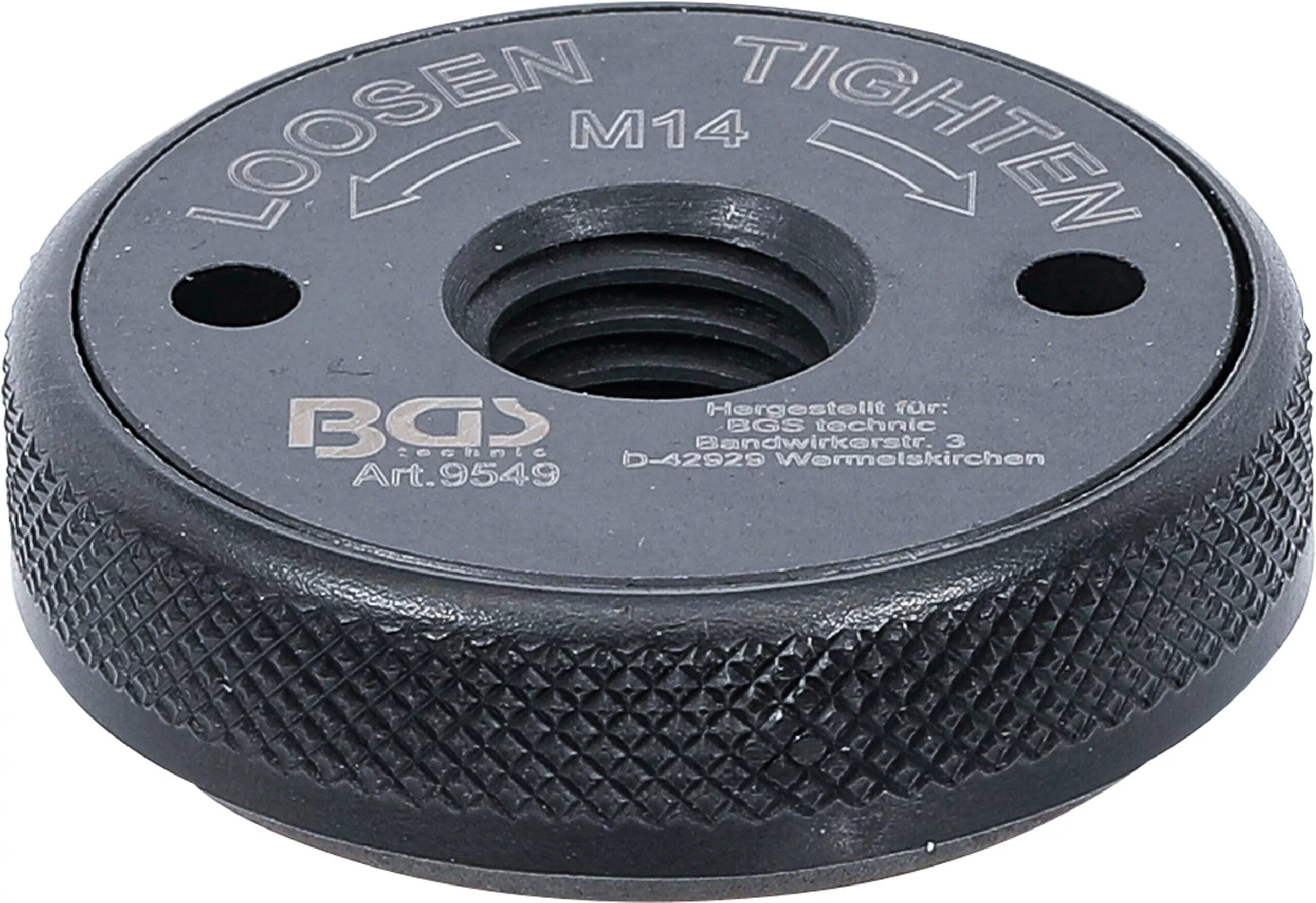 BGS technic Mandrin de serrage rapide | pour meuleuse d’angle | M14