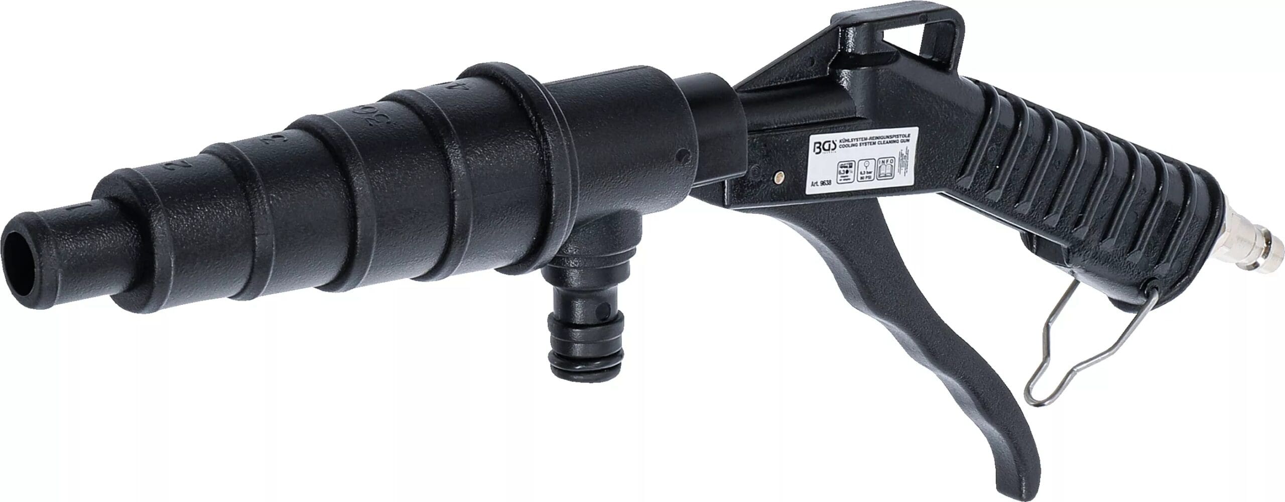 BGS technic Pistolet de nettoyage de système de refroidissement