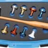 BGS technic Jeu de maillets à tête interchangeable | Ø 28 mm | 11 pièces