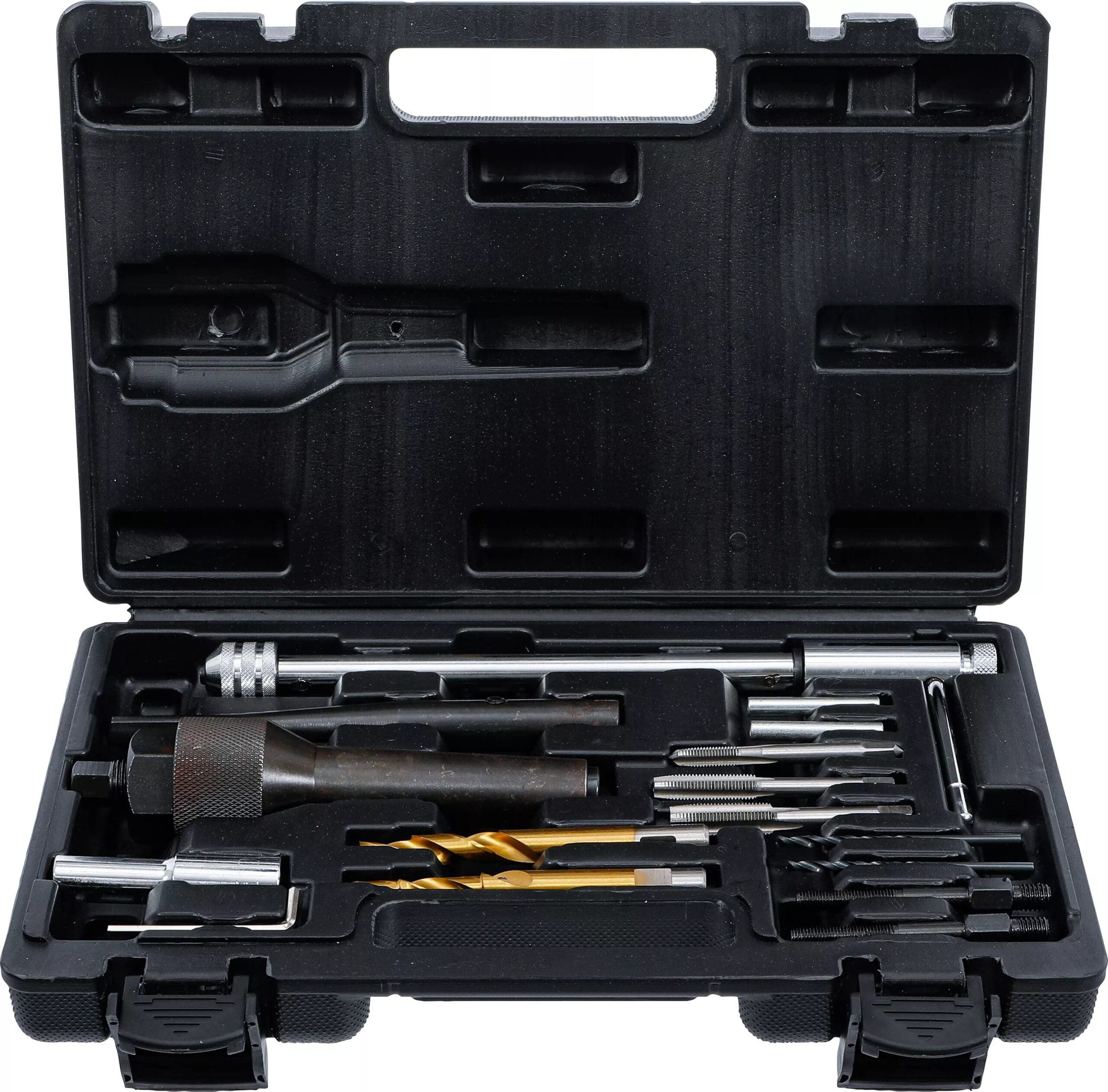 BGS technic Jeu d’extraction de bougies de préchauffage et de réparation de filetages