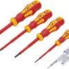 BGS technic Jeu de tournevis VDE pour électricien | plats/cruciformes | 5 pièces