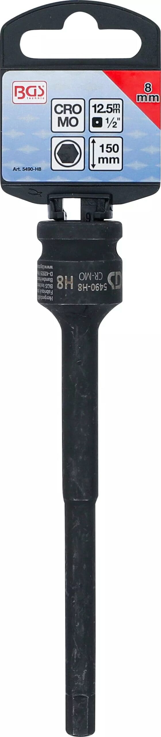 5 mm (1/2") | six pans intérieurs 8 mm 5 mm (1/2") | six pans intérieurs 8 mm