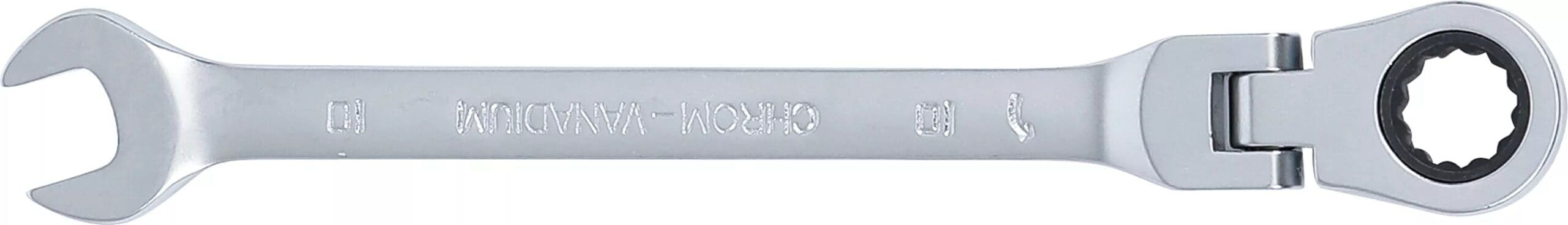 BGS technic Clé mixte à cliquet | à couder | 10 mm BGS technic Clé mixte à cliquet | à couder | 10 mm