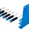 BGS technic Jeu de chasse-goupilles | avec protection des mains | 180 mm | 3 - 8 mm | 6 pcs.