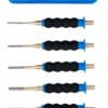 BGS technic Jeu de chasse-goupilles | avec protection des mains | 180 mm | 3 - 8 mm | 6 pcs.