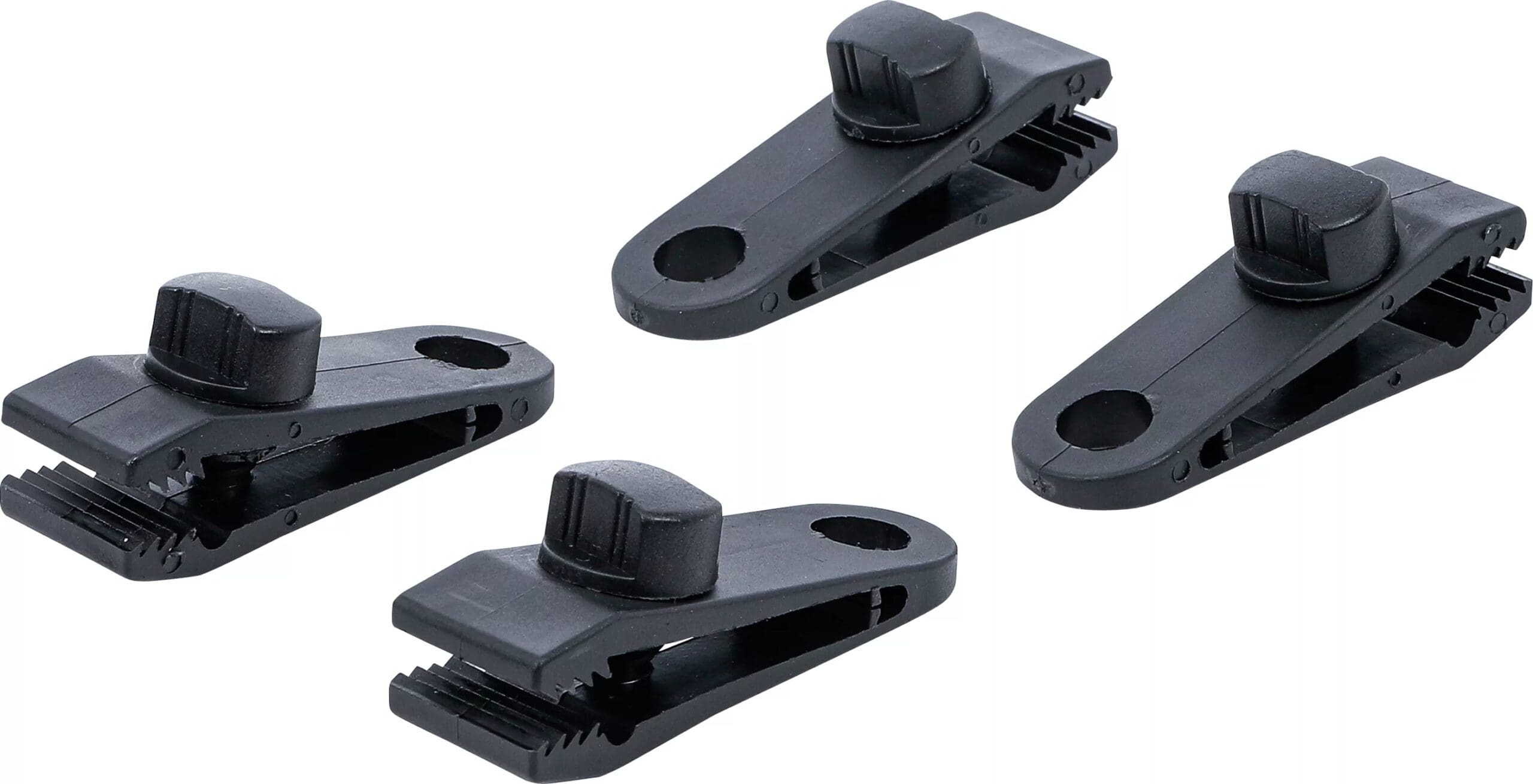 BGS technic Jeu de clips de bâche | 4 pièces